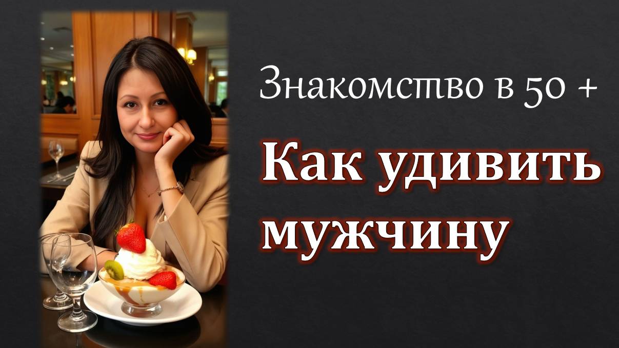 Он УДИВИЛСЯ /Отношения с мужчиной за 50