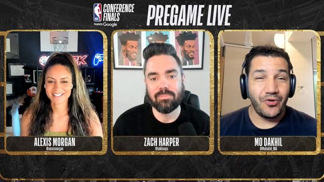 PREGAME LIVE: #NBAConferenceFinals presented by Google