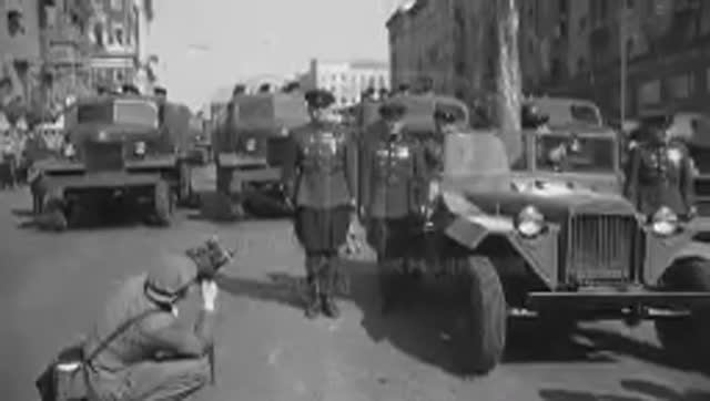 1 мая 1948 года Военный парад.