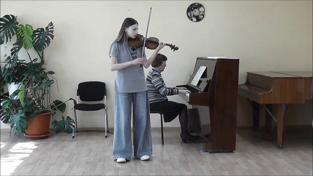 Чистякова Екатерина. 1. С. Шаминад. Испанская серенада. 2 Ф.Рис. Непрерывное движение