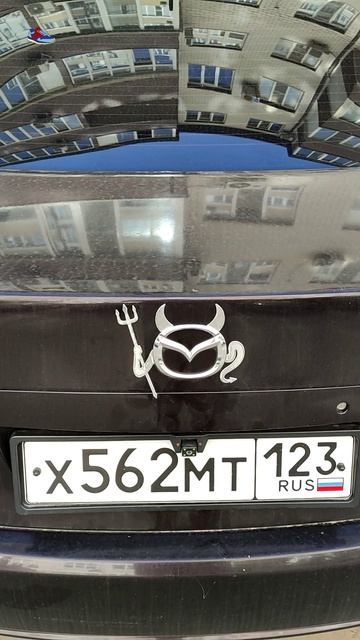 Значок Мазда дьявол 👹
