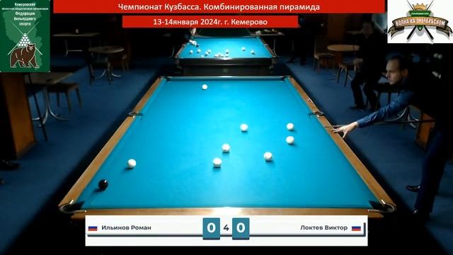 Чемпионат Кузбасса. 14 января 2024г. Локтев В . - Ильинов Р.
