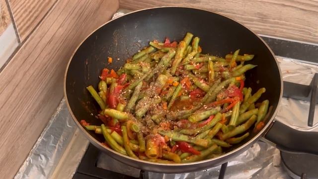 СТРУЧКОВАЯ ФАСОЛЬ по-деревенски.Просто и очень вкусно