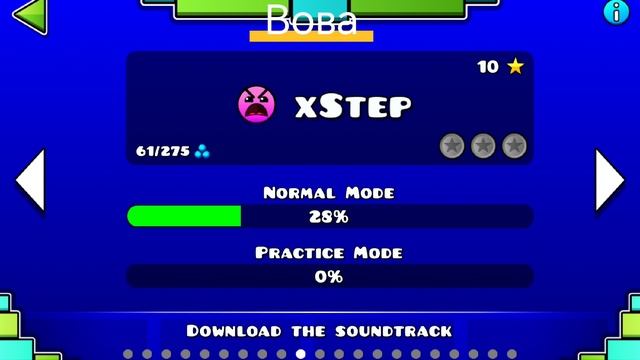 Играю в Geometry Dash