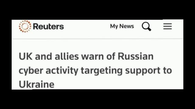 🇷🇺🔥🇺🇦Британия, США и страны ЕС заявляют о подготовке РФ масштабной кибератаки по логистике для