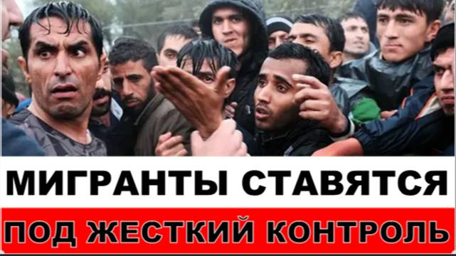 Вводится функция отслеживания геолокации, мигранты ставятся под жесткий контроль
