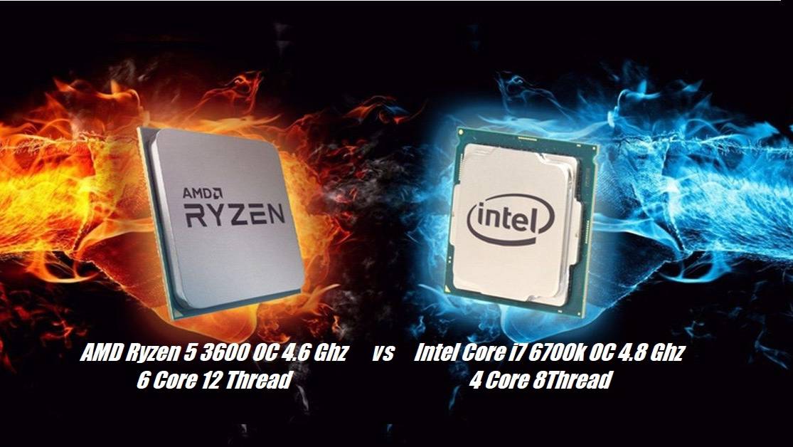 AMD Ryzen 5 3600 VS Intel Core i7 6700k в 2025 году!