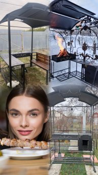 Мангал Май Стандарт, Падишах Мини, Очаг с крышей по т.84957644402 или mos-mangal.ru