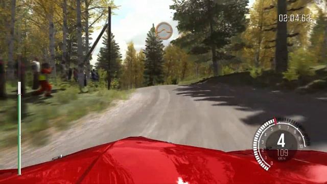 Турецкое сальто в Финляндии Dirt Rally E30  M3 Evo Rally. Moza R5