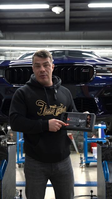Диагностика BMW M5 на вибростенде