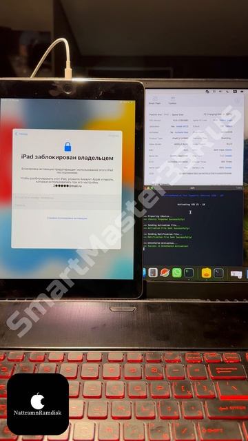 🔓 Разблокировка и обход iCloud блокировки на iPad Air 2 64Gb Space Gray 🔓