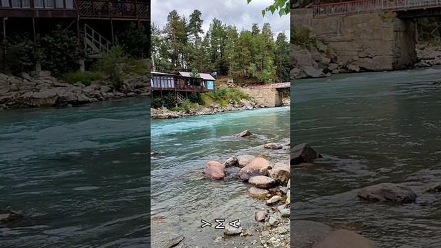 АРХЫЗ. Горная река. Видео Надежды Деевой