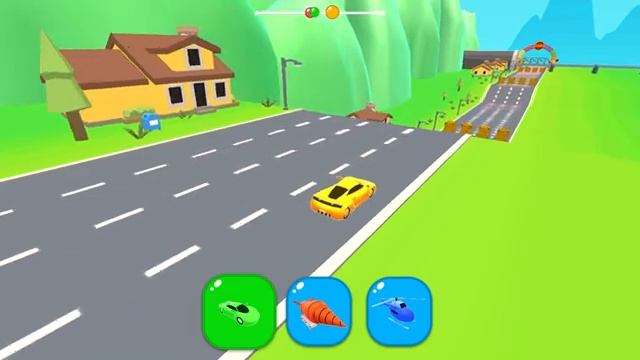SHAPE SHIFTING 🏃♂️🚗🚲🚦All Levels Gameplay Walkthrough Android,ios max L8BV