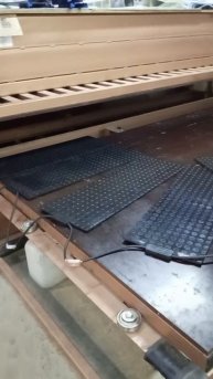 Прежде чем отправить заказ, мы тщательно проверяем работу греющих резиновых дорожек!