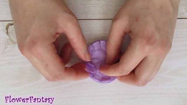 Цветы из салфеток просто и красиво