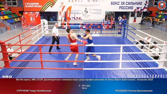49 54 кг СТРУЧКОВ Тимур Челябинская ЧЕБОДАЕВ Леонид Красноярский