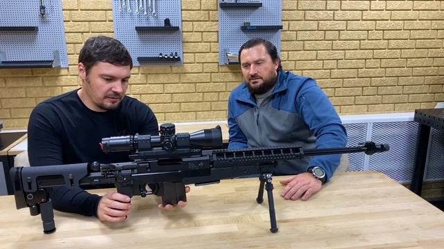 Brugger & Thomet APR 308. Швейцарская снайперская винтовка.