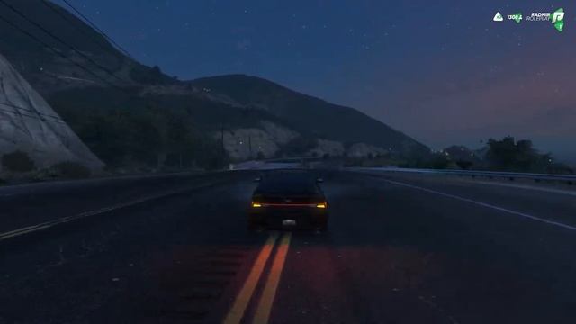 Radmir GTA5RP - Hyunday Elantra, лезгинка, трасса, мчим!!!