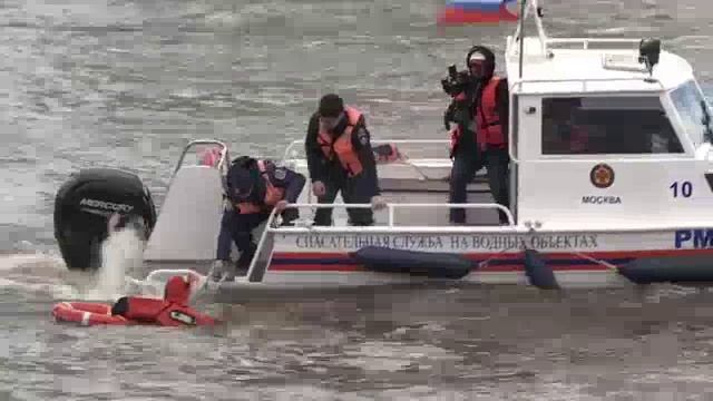 На Москве-реке начали тестировать первый беспилотный катер транспортной полиции