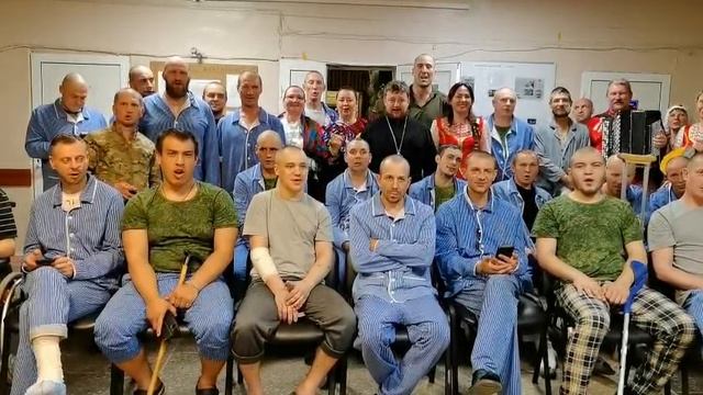 Поездка в госпиталь Луганска