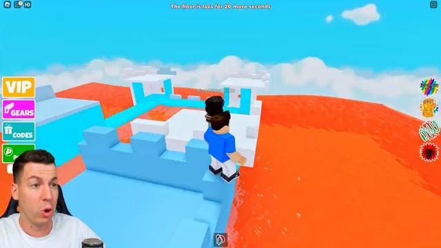 🌋 ПОЛ - ЭТО ЛАВА в ROBLOX ! ВЛАДУС ВЛАДУС