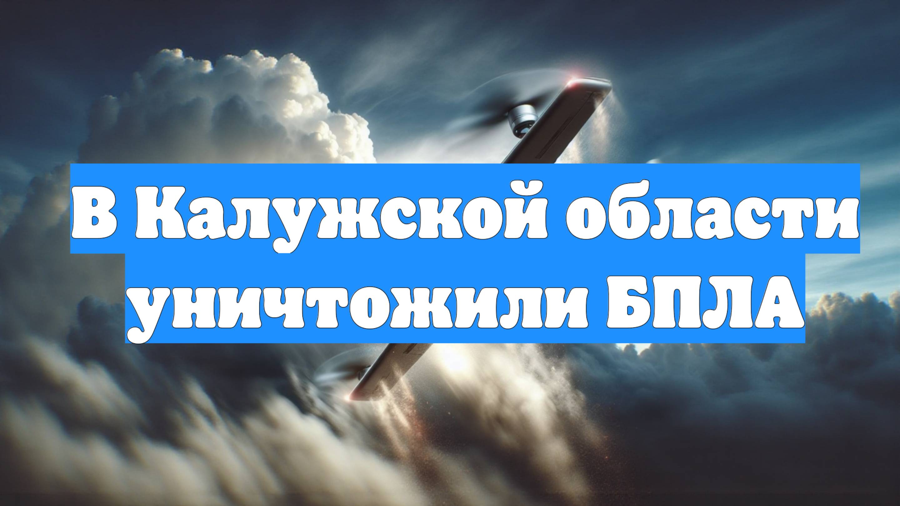 В Калужской области уничтожили БПЛА