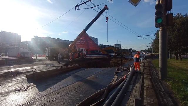 Воронежцы продолжают стоять в огромных пробках