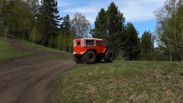 Джиппинг на гору Крестовая