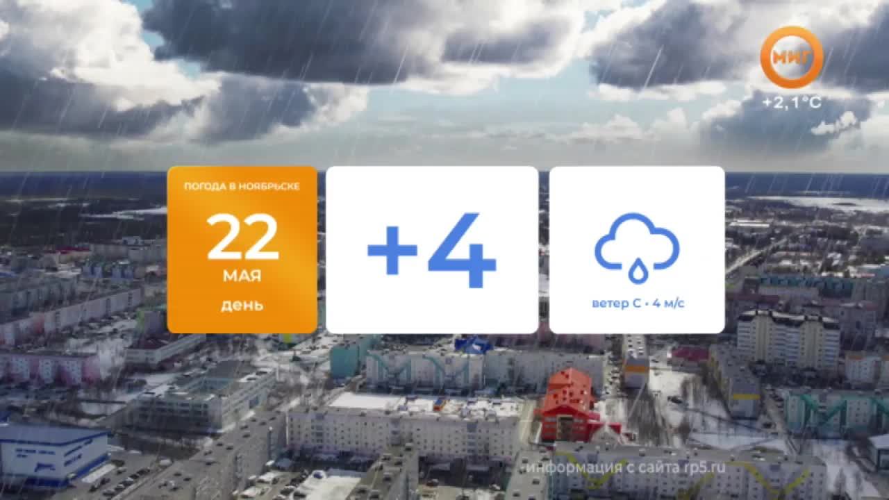 УТРОЗАЛИЕВ. 22 МАЯ 2025 (МИГ ТВ, Ноябрьск)
