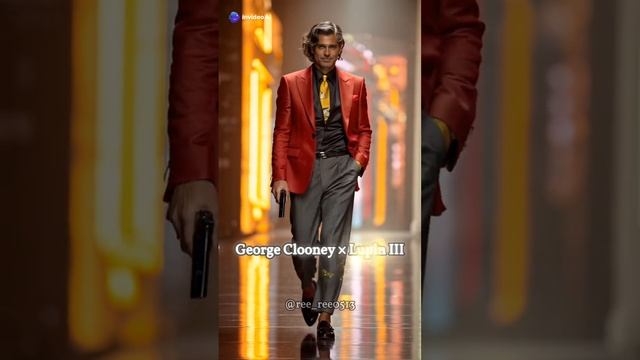 Hollywood Actor x Anime Fashion Show Part 1 #hollywood #actor #fashion #anime #ai