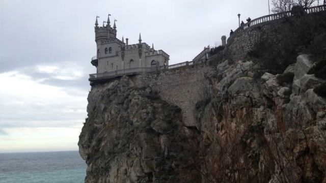 №10. Черное море на набережной Ялты в Крыму. (серия большая страна). №4800) (9)