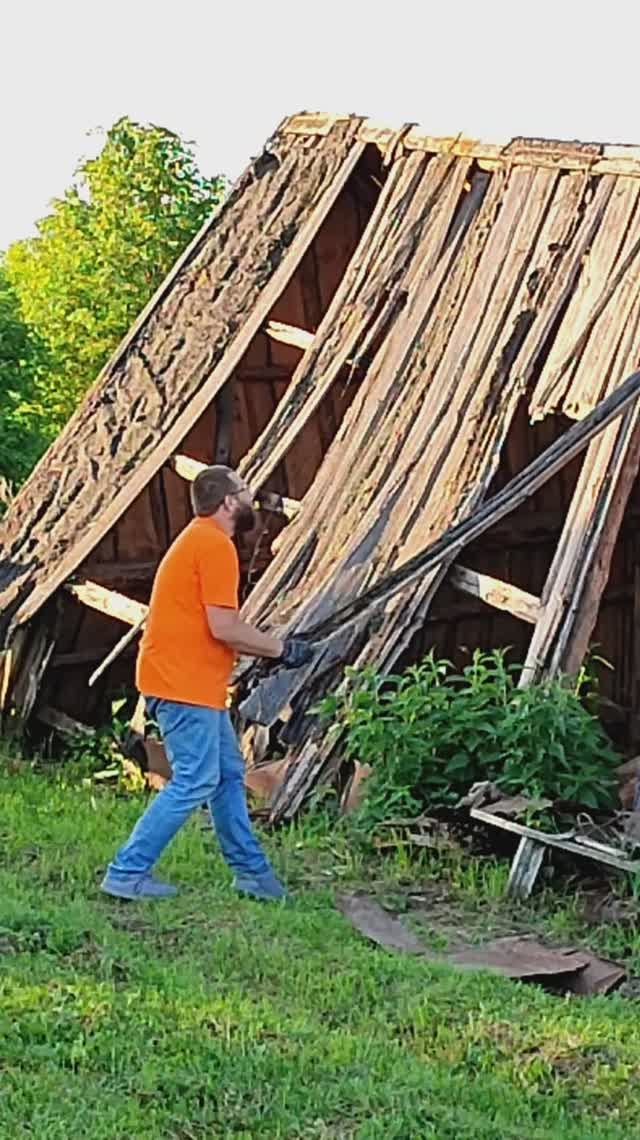 Снос сарая