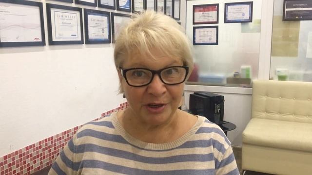 Отзыв пациентки о лечении у Севака Нодаровича Барсегя