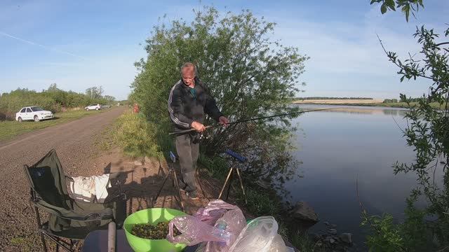 Четыре килограмма крупных карасей. Рыбалка. 1 часть. 22.05.2025 г.