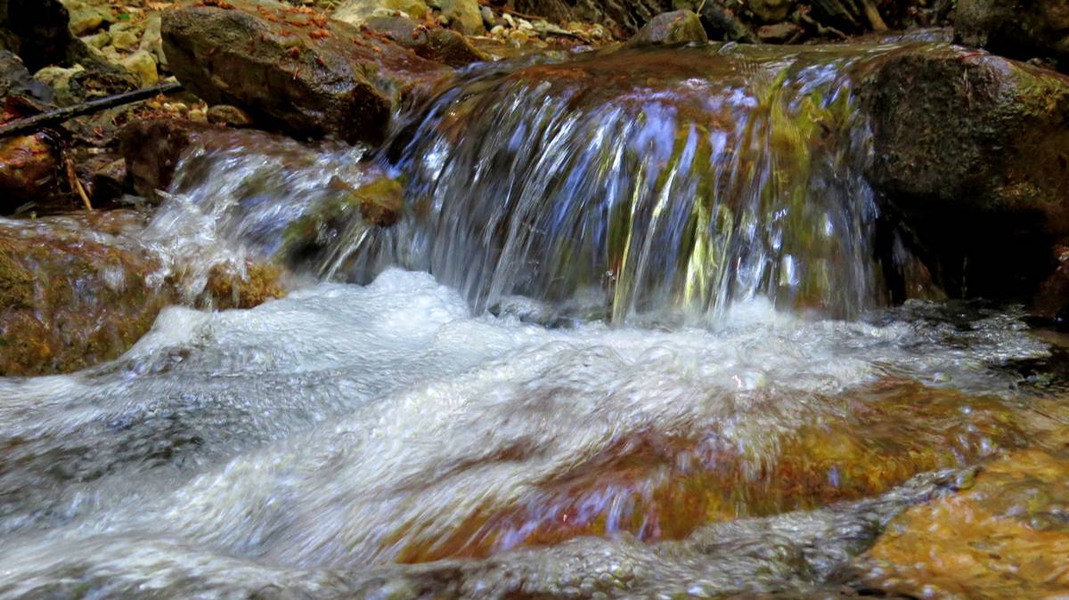 Весенне журчание хрустальной воды реки Кучук-Узенбаш