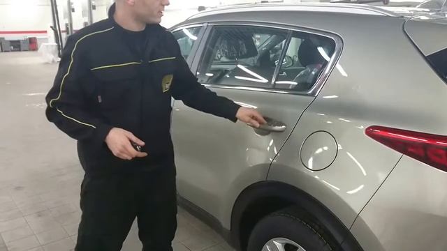 Установка доводчиков Slamstop на KIA Sportage