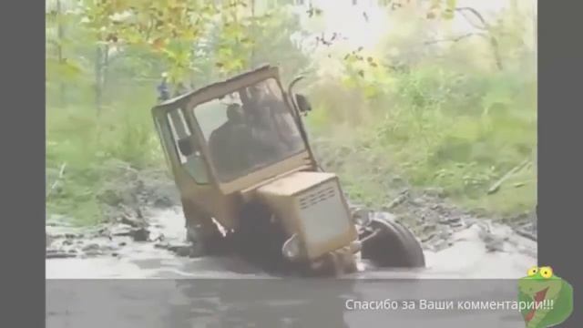 (Дураков точка нет) Трактористы жгут !!!! На что способны трактора !!!