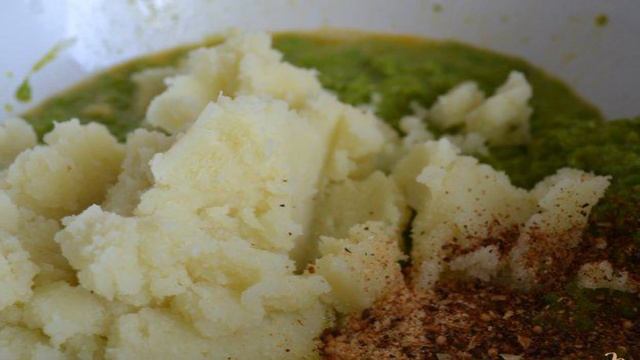 Горохово-картофельные клецки