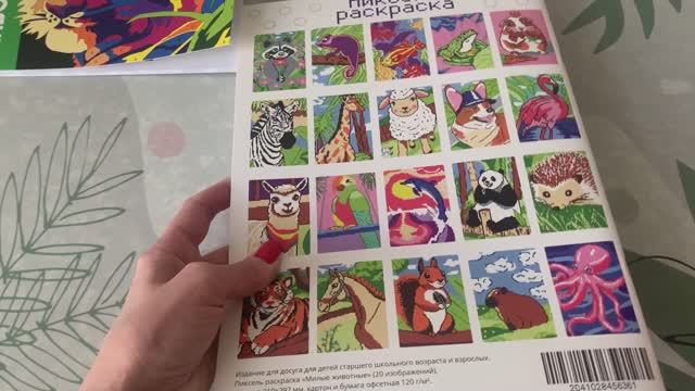 Хобби влог. Новые раскраски, что сейчас раскрашиваю.