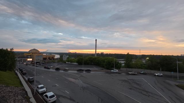 закат солнца после дождя #Уфа #dji