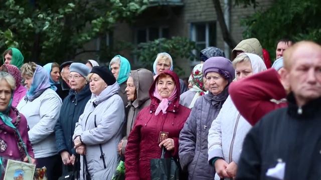 Крестный ход с иконой Богородицы "Знамение" Курская-Коренная