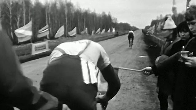 1969 год. Тюмень. Велогонка "Весенние старты"