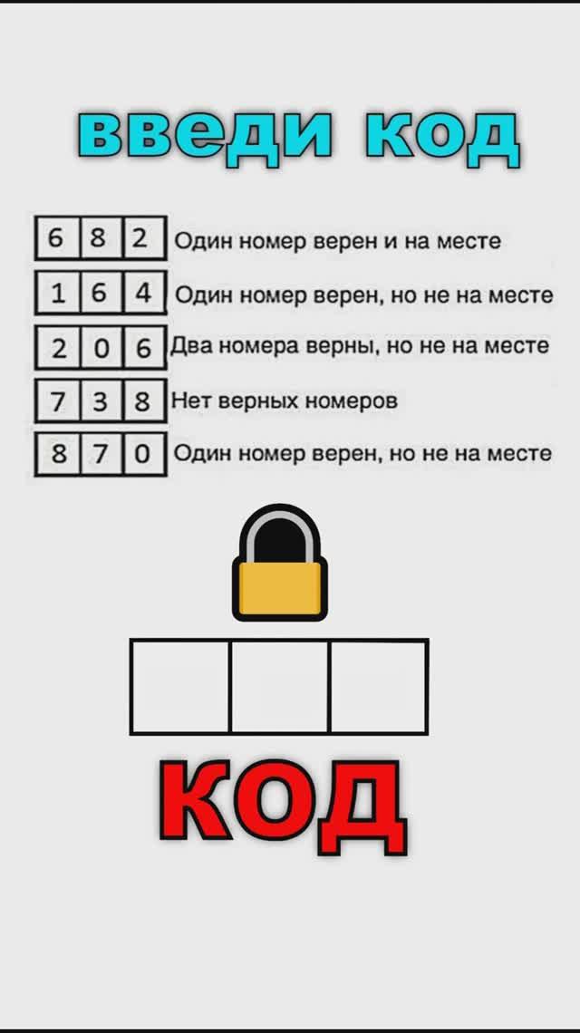 Введи код 🔒