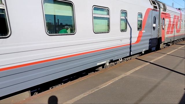 21 мая 2025 г. Электровоз ЭП2К-181 с Пассажирским поездом Сортировочная Имени Морозова