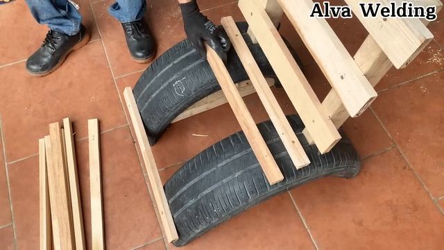 Никогда Не выбрасывайте старые Шины – Превратите Их Во Что-нибудь Полезное своими руками!