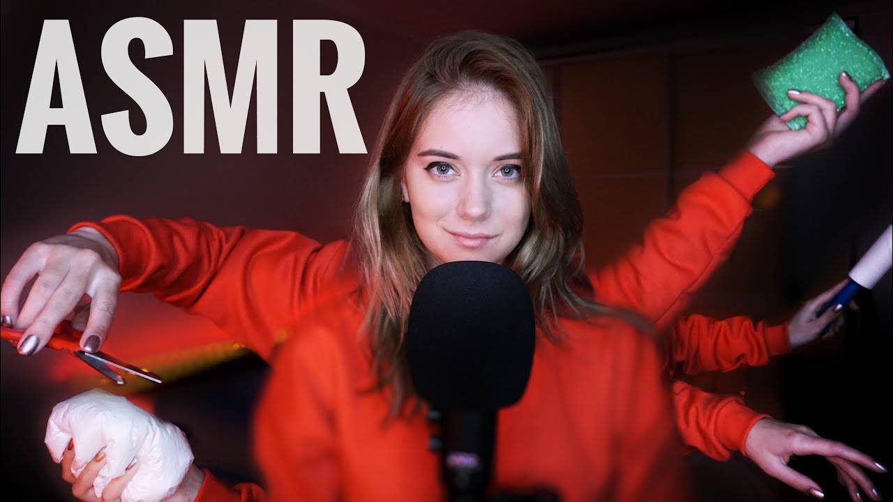 [4K] 30 МИНУТ КОСМИЧЕСКОГО АСМР | Липкие звуки для сна | ASMR Sticky sounds to sleep