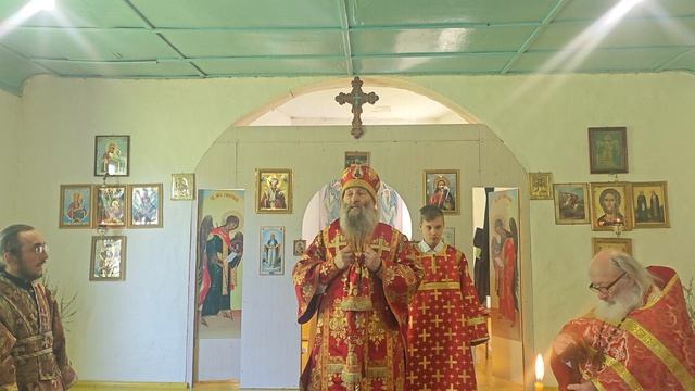 Проповедь владыки Гурия на престольный праздник храма села Бельцово