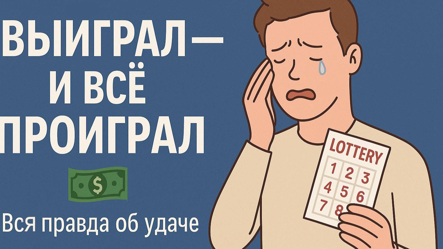 🎲 Что такое УДАЧА — и почему она всегда приходит с сестрой по имени Разочарование?