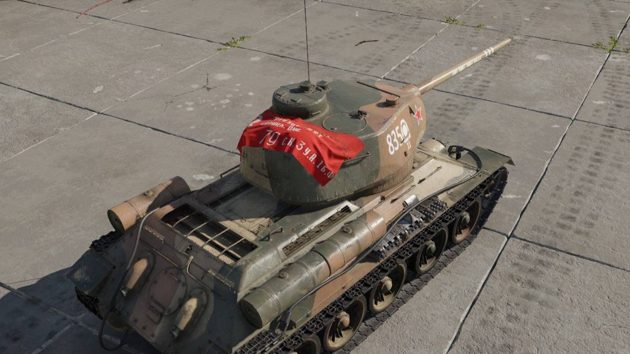 War Thunder -Т-34-85 "Партизан"