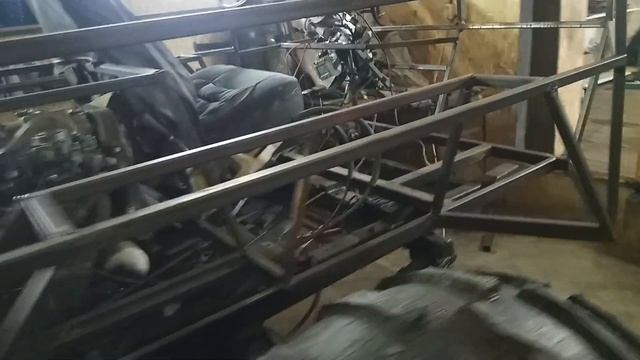 Сборка ,нового цельнорамного вездехода .